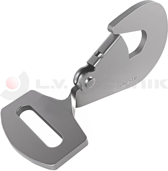 Flat rotated hook 50mm 90° 5t