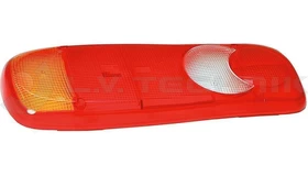 Rear lamp lens