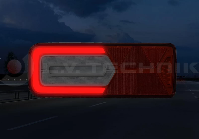 Schmitz rear lamp LED GLOWING left