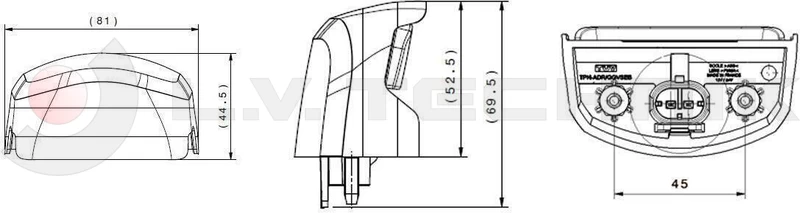 Plate light LED