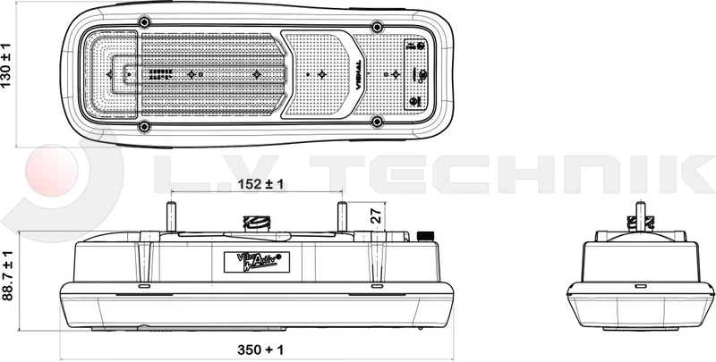 Iveco Daily rear lamp bulb left