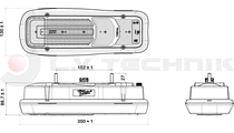 Iveco Daily rear lamp bulb left