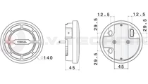 Rear lamp LED