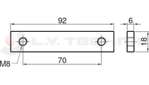 Hinge 120mm