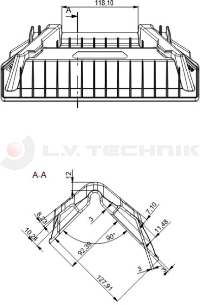 Corner protector CROSS