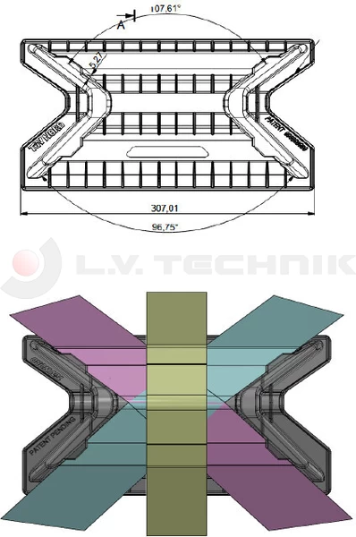 Corner protector CROSS