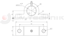 Hydralic cylinder 1240/6stage/6t kit