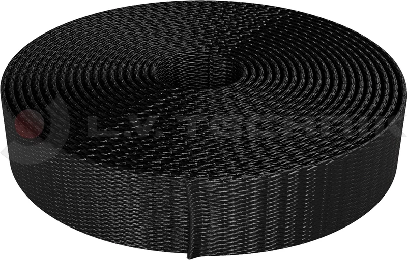 Webbing 25mm 1t black