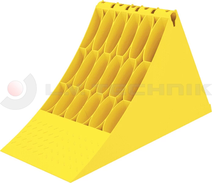 Plastic wheel chock 66