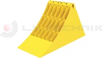 Plastic wheel chock 66