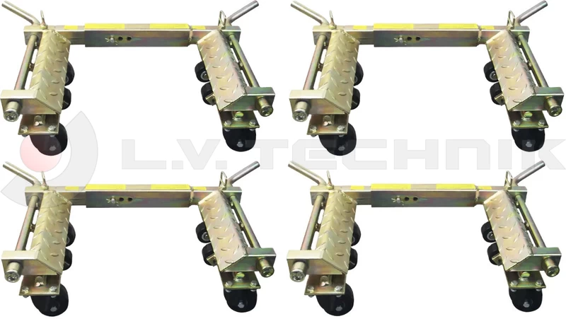 Vehicle moving jack set 4t