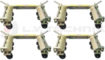 Vehicle moving jack set 4t