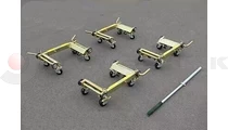 Vehicle moving jack set 4t