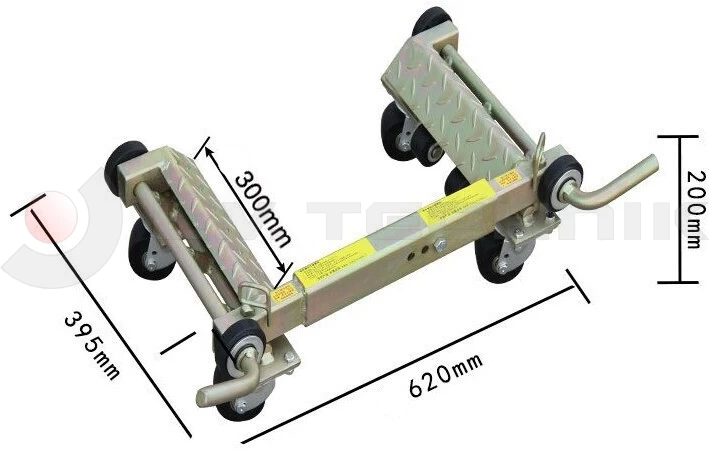 Vehicle moving jack set 4t