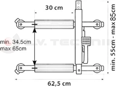 Vehicle moving jack