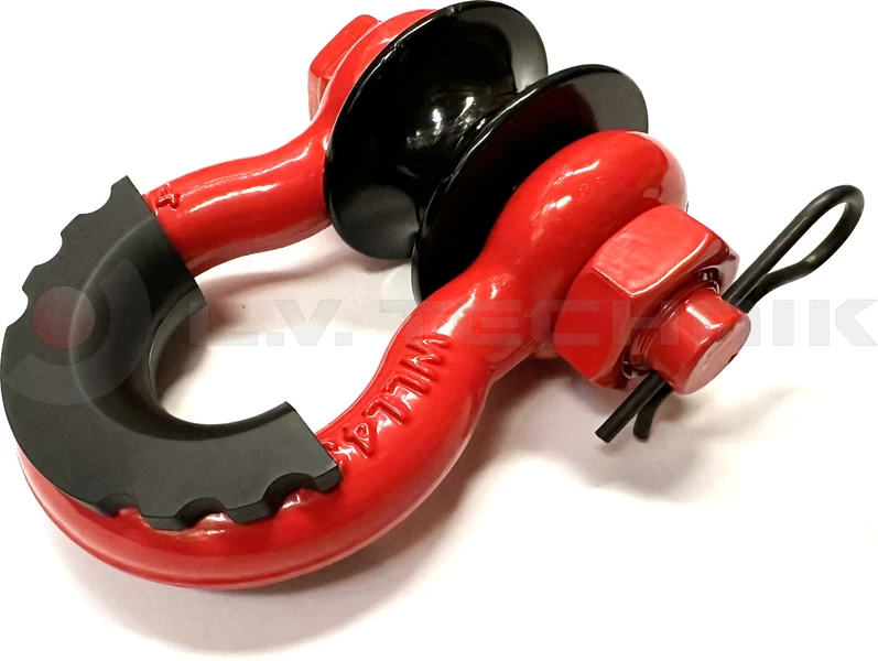 Shackle with roller