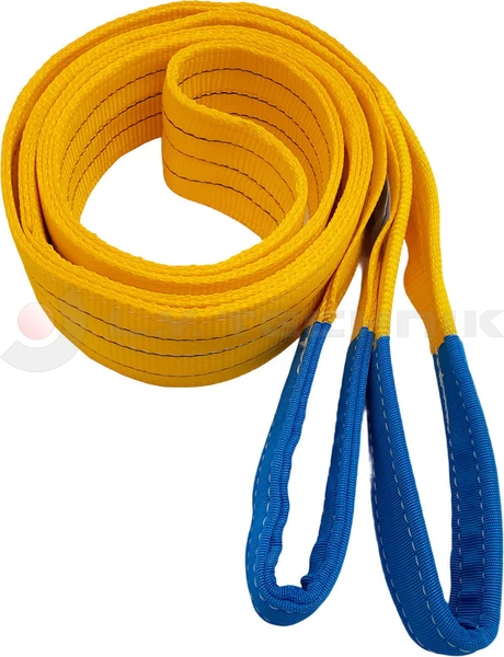 Webbing sling 3t 2m 90mm Yellow