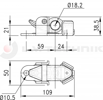 HOOKING KIT FOR CAM + ELASTIC PINS