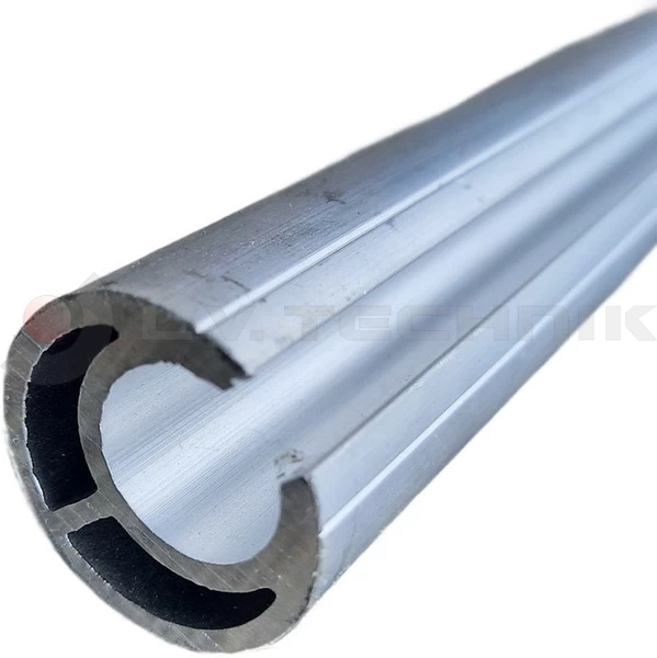 Alu curtain tensioner tube