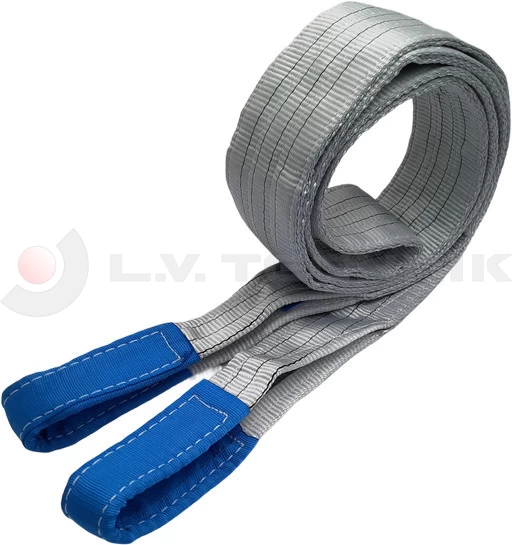 Webbing sling 4t 3m 120mm Grey