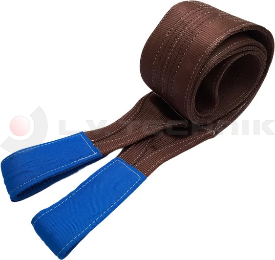 Webbing sling 6t 2m 180mm Brown