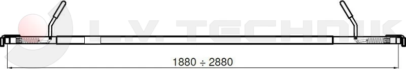 Teherkitámasztó acél 1920-2720 - Wistra