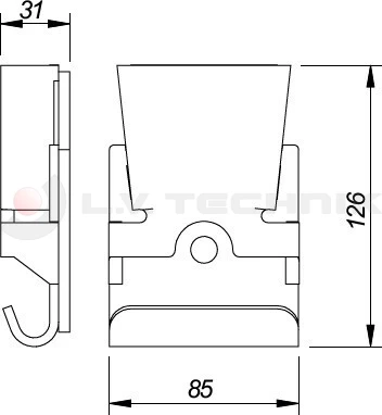 Pillar pocket 126x86