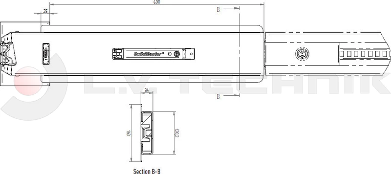 Hestal rakonca 801S 600mm TOP középső