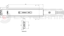 Hestal rakonca 801S 600mm TOP középső