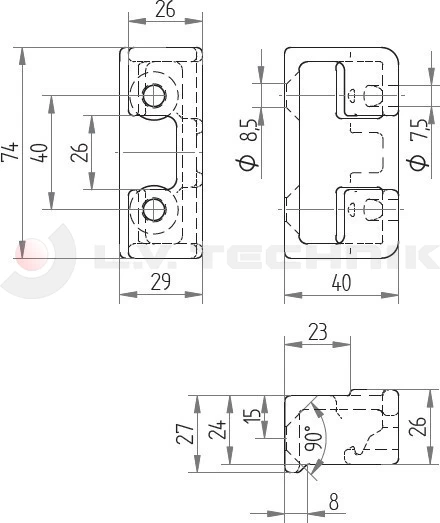 Pillar pocket 801 kit