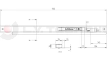 Hestal rakonca 802R 800mm első bal