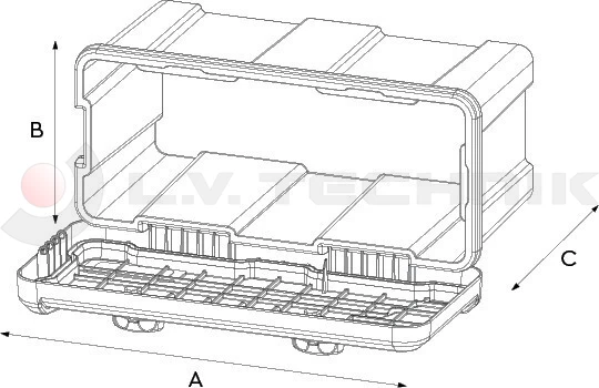 Toolbox 550x250x295