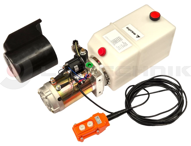 Hydraulic kit 12V/2000W/1240mm plastic