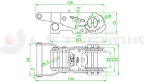 Ratchet 25mm 1t