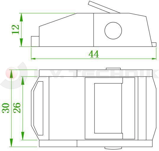 Buckle 25mm 250kg