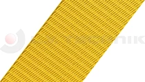 Webbing 75mm 10t yellow