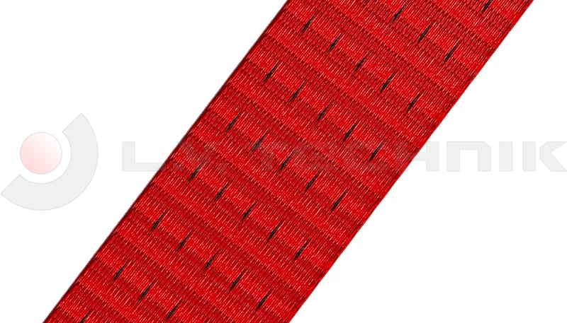 Webbing 50mm 5t red