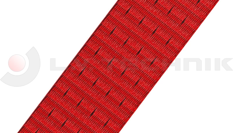 Webbing 50mm 4t red