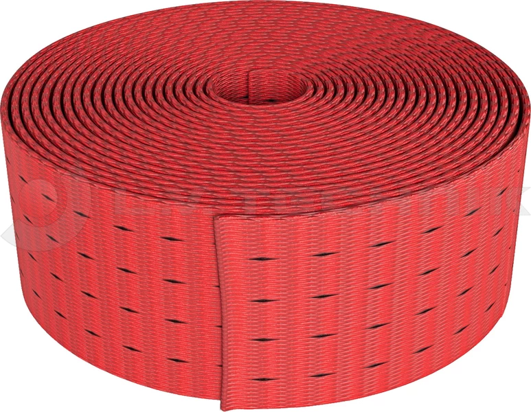 Webbing 50mm 4t red