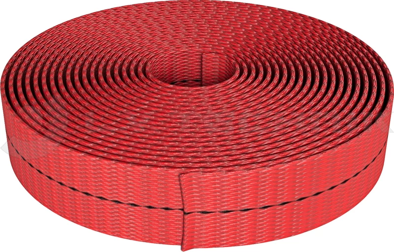 Webbing 25mm 1t red