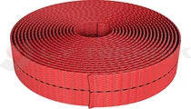 Webbing 25mm 1t red