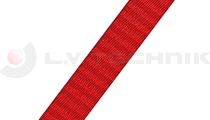 Webbing 25mm 500kg RED