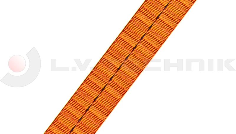 Webbing 25mm 1t orange