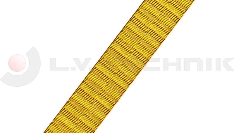 Webbing 25mm 500kg yellow